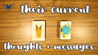  THEIR CURRENT THOUGHTS + MESSAGES FROM YOUR PERSON   Timeless Tarot Reading 