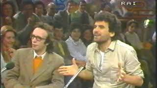 Massimo Troisi, Roberto Benigni e Gianni Minà - BLITZ RAI 1984