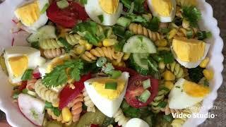 10 minutes easy Italian salad recipe |سلاد خوشمزه ایتالیای