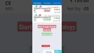 Short Strangle Strategy|01/09|#shorts #Banknifty #optionstrading #optionsellingstrategy #nifty#