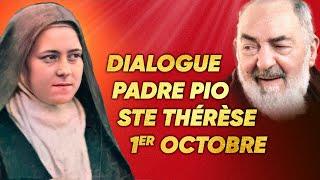 Dialogue passionnant entre saint Pio de Pietrelcina et sainte Thérèse de Lisieux