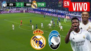  REAL MADRID VS ATALANTA PARTIDO EN VIVO / CHAMPIONS LEAGUE - JUEGA MBAPPE FULL MATCH