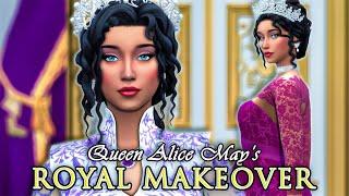 Queen Alice May's Royal Makeover | The Sims 4: CAS Makeover