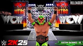 WR3D 2K25 Rey Mysterio JR (1996) Updated WWE Entrance Custom Graphics Pack & Theme Remix