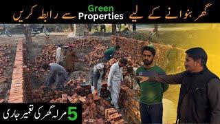 "Green Properties - Your Trusted Construction Partner in Lahore Motorway City & Al Rehman Garden.