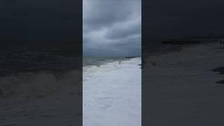 #rage #on #sea #waves #bigwaves #storm #beach #blacksea #georgia #hurricane #shorts