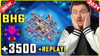 ANTI 3 STAR NEW "STRONGEST" BH6 Base COPY LINK || Builder Hall 6 Base Copy Link || Clash of Clans