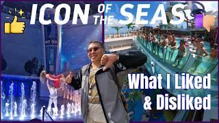 ICON OF THE SEAS - A Brutally Honest Review