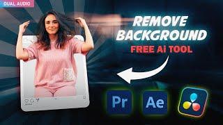 Remove Video Background with AI – No Magic Mask or Roto Brush Needed!