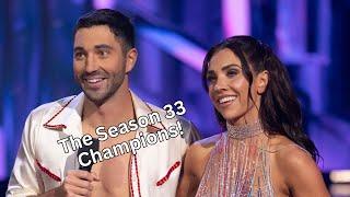 Championship Seasons: Season 33 Joey Graziadei & Jenna Johnson