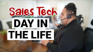 Day in The Life Tech Sales SDR at a SaaS Company | Cold calling, Meetings & More