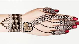 Mehndi design 2025 simple mehandi design simple ka design bracelet mehndi design