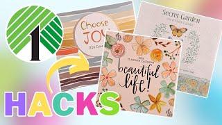 GENIUS  Dollar Tree DIY Crafts using CALENDARS