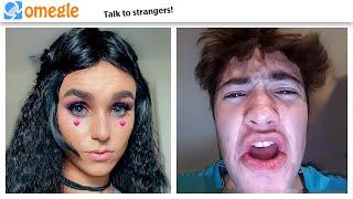 FAKE GIRL flirts with guys on OMEGLE again (GIRL VOICE TROLLING)