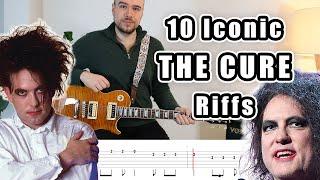 10 Iconic THE CURE Guitar Riffs (with Tabs)