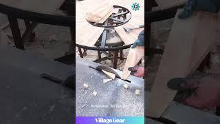 This Dude Builds Cable Spools Faster Than My Wi-Fi!  Woodworking GOD! #woodworking #skills #speed