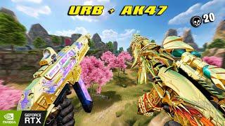 AK47 Chiaroscuro + URB 20 Kill random squad Blood strike max graphic