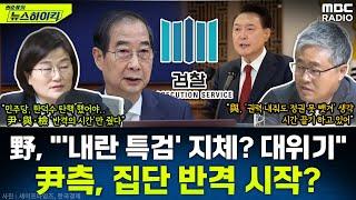 野 "'내란 특검' 지체? 尹 탄핵 후 '최대 위기'"...尹측, 집단 반격 시작? - 장윤선&장성철, [권순표의 뉴스하이킥], MBC 241219 방송