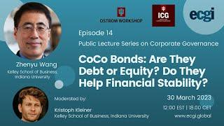 CoCo Bonds: Are They Debt or Equity? Do They Help Financial Stability?