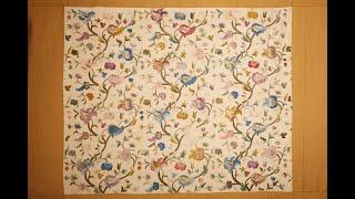 Sunday Antique Crewel Work Collection Video #8 - The Glasgow Bedspread