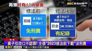 不只7部！黃子佼硬碟 再被查出41部兒少性影像@newsebc