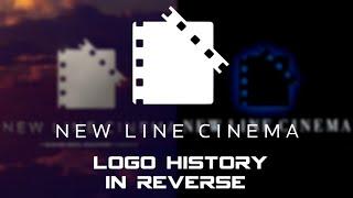 New Line Cinema logo history in reverse