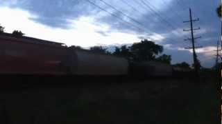 Canadian Pacific 8675 is going though Des Plaines