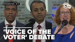 Rochester mayoral candidates outline visions for city's future in televised debate