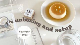 Traveler's Notebook unboxing and setup | 2023