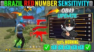 Free Fire Headshot Setting After Ob49 Update 2025Best Sensitivity Settings ️| Sensitivity Setting