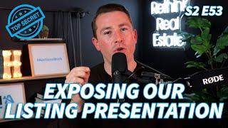 INSIDE LOOK: Successful Auction Listing Presentation for Real Estate Agents | Rethink Real Estate