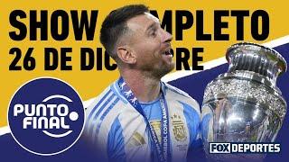 Las selecciones: otra Copa América para MESSI, y España dio una lección | Punto Final EN VIVO