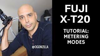 Fuji XT20 Tutorial Metering modes on the X-T20 and other Fuji cameras