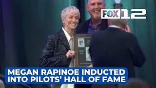 ‘Portland is home’: Soccer legend Megan Rapinoe inducted into Pilots’ 2024 Hall of Fame