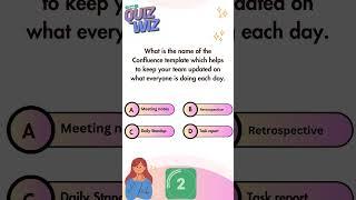 Can you guess the Confluence template ? #quiz #agile