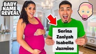 REVEALING Our Baby’s NAME! *Surprise*