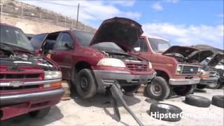 Junkyard Salvage Yard Junk Cars Old Car Scrapyard Video Scrap #2