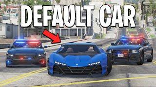 I Became A Getaway Driver In Default Cars on GTA 5 RP