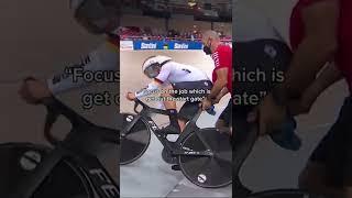 Oh no!  Maximilian Dörnbach falls over at the Track Cycling World Championships #shorts | Eurosport