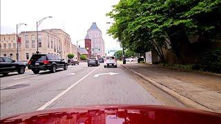 May 19th, Exploring Downtown Greensboro, NC: Dramatic Corvette Accident Caught on Camera! 4K HDR