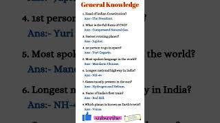 General knowledge #education #gk #trending .