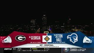 NCAAM 2024.04.02 NIT Semifinal - (4) Georgia vs (1) Seton Hall