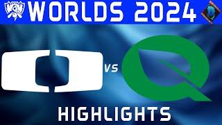 DK vs FLY Highlights | Worlds Swiss Stage 2024 | Dplus KIA vs FlyQuest by Onivia