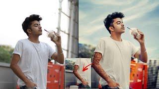 Complete Photo Retouching + Syk Replacement With Free Preset' || Ajay Creation Lr