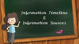 The Information Timeline – CityU Library