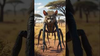 Hybrid Animals Of Mongoose, Scorpion, Dart Frog #shorts #ai