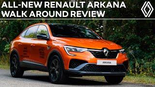 New 2021 Renault Arkana Walk Around Review [4K]