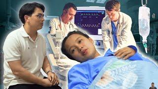 Tu Diep was suddenly rushed to emergency room - James collapsed in hallway overcome with deep pain