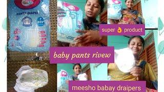 Meesho babay draipers reviewll meesho haul ll@ismart pragna telugu channel