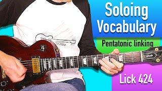 8 Bar Solo Tutorial Using Pentatonic scales and Natural Minor - Lick Friday 424